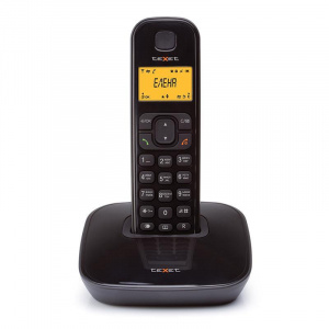картинка Радиотелефон TeXet TX-D6705A Dect чёрный в  интернет-витрине сети магазинов бытовой техники "ЮСТ" в г. Пенза