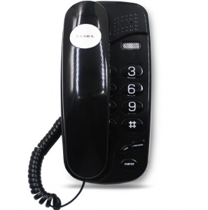 картинка Проводной телефон TEXET TX-238 чёрный в  интернет-витрине сети магазинов бытовой техники "ЮСТ" в г. Пенза