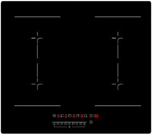 картинка Варочная панель индукционная MANYA IB-M643 в  интернет-витрине сети магазинов бытовой техники "ЮСТ" в г. Пенза