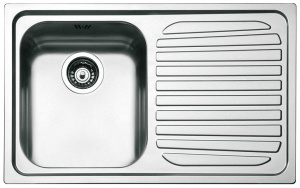 картинка Кухонная мойка SMEG SP791D-2 нерж.сталь в  интернет-витрине сети магазинов бытовой техники "ЮСТ" в г. Пенза