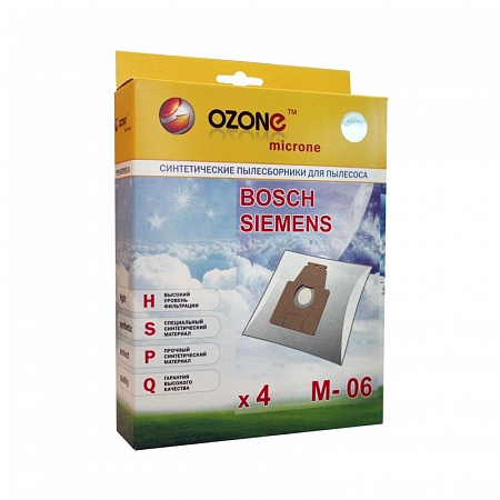 картинка Пылесборник OZONE microne M-06  в  интернет-витрине сети магазинов бытовой техники "ЮСТ" в г. Пенза