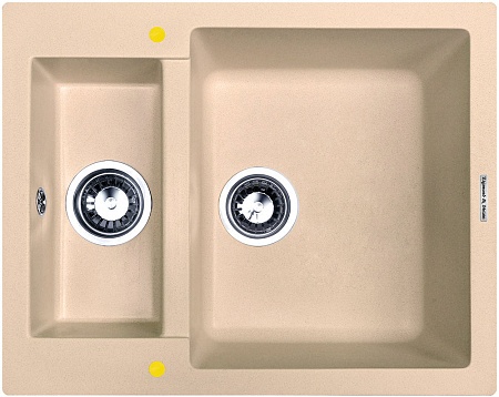 картинка Кухонная мойка ZIGMUND & SHTAIN RECHTECK 600.2 топлёное молоко  в  интернет-витрине сети магазинов бытовой техники "ЮСТ" в г. Пенза