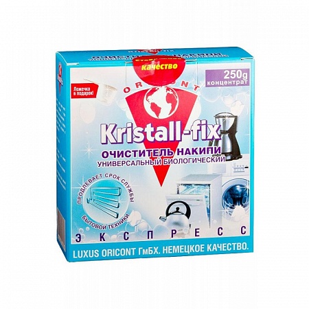 картинка Kristall-fix 25031 Очиститель накипи 250 гр  в  интернет-витрине сети магазинов бытовой техники "ЮСТ" в г. Пенза