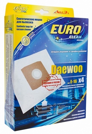 картинка Пылесборник Euro clean E-16/4  в  интернет-витрине сети магазинов бытовой техники "ЮСТ" в г. Пенза