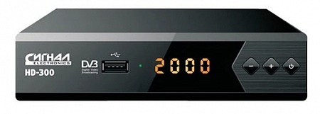 картинка Приставка для цифрового ТВ СИГНАЛ HD-300  в  интернет-витрине сети магазинов бытовой техники "ЮСТ" в г. Пенза