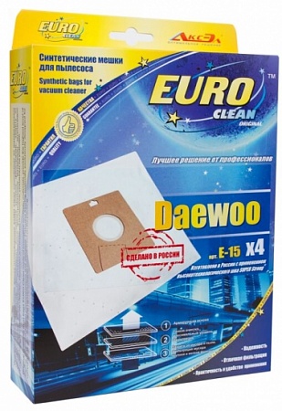 картинка Пылесборник Euro clean E-15/4  в  интернет-витрине сети магазинов бытовой техники "ЮСТ" в г. Пенза