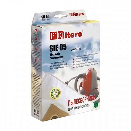 картинка Пылесборник FILTERO SIE 05 (4) Экстра  в  интернет-витрине сети магазинов бытовой техники "ЮСТ" в г. Пенза